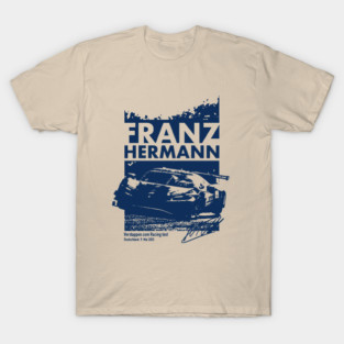 FRANZ HERMANN NAVY OVERLAY T-Shirt