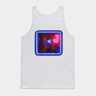 Twin Peaks - Eyed Jack's Classic Neon Bar Sign Tank Top