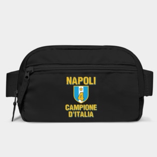 Napoli Campione D'Italia 2025 Celebrativa Quarti Campioni 4 scudetto Celebration Bag