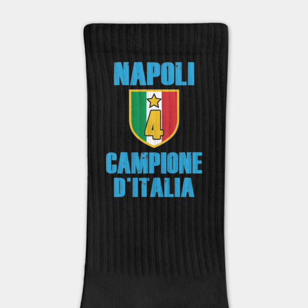 Napoli Campione D'Italia 2025 Celebrativa Quarti Campioni 4 scudetto Celebration by Tshirtiz