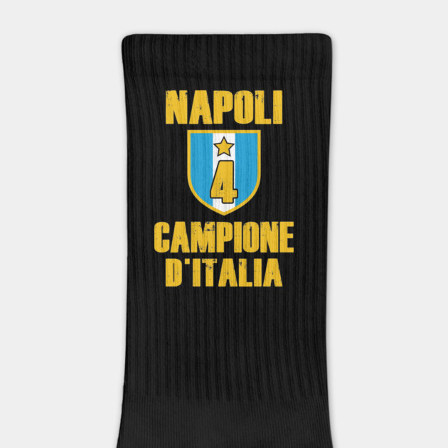 Napoli Campione D'Italia 2025 Celebrativa Quarti Campioni 4 scudetto Celebration by Tshirtiz