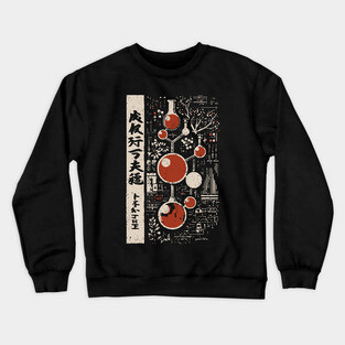 Japanese Vintage Chemistry T-Shirt – Science & Alchemy Art Crewneck Sweatshirt