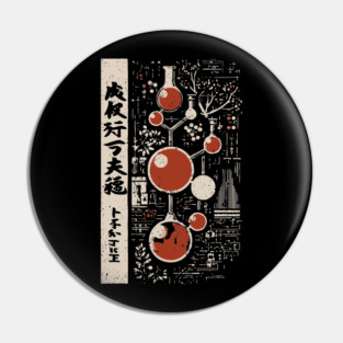 Japanese Vintage Chemistry T-Shirt – Science & Alchemy Art Pin