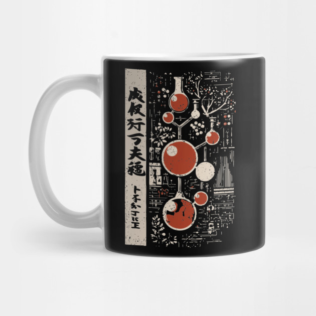 Japanese Vintage Chemistry T-Shirt – Science & Alchemy Art by TuncGK