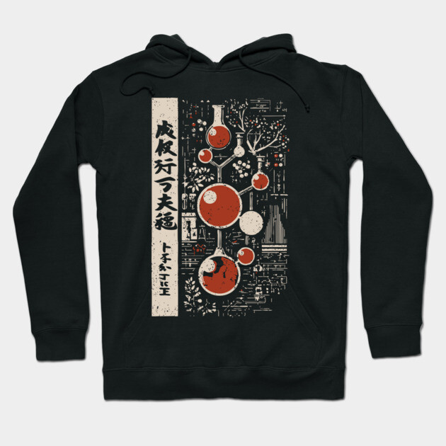 Japanese Vintage Chemistry T-Shirt – Science & Alchemy Art Hoodie by TuncGK