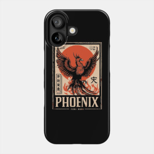 Rising Phoenix – Japanese-Inspired Rebirth & Strength Symbol Phone Case