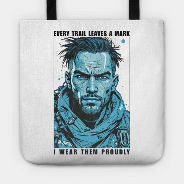 Every Trail Leaves the Mark Tote by Vinokurio