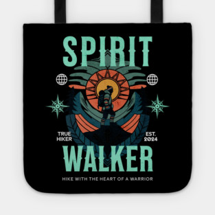 Spirit Walker, Graphic T-Shirt Design Tote