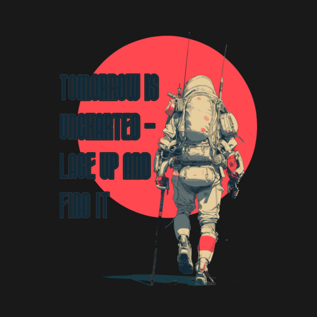 Tomorrow Is Uncharted - Lace Up And Find It by Vinokurio