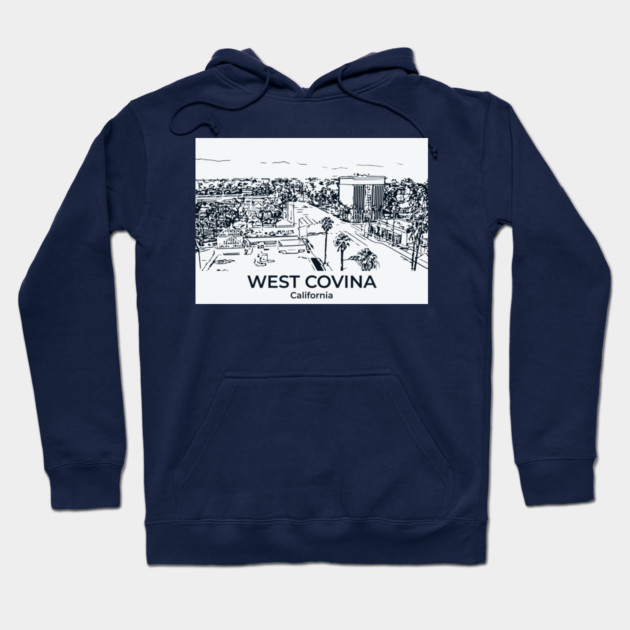 West Covina – California Hoodie by Lakeric