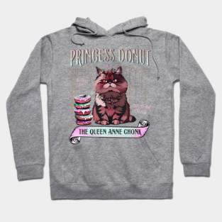 Retro Princess Donut Dungeon Crawler Carl Book Lovers Hoodie