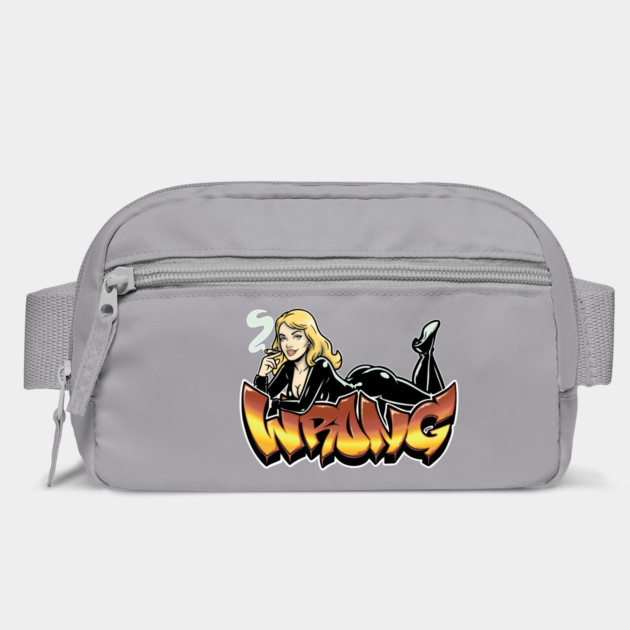 Wrong Blonde Latex Pinup by Wrongteeshirt