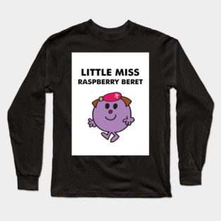 Little Miss Raspberry Beret Long Sleeve T-Shirt