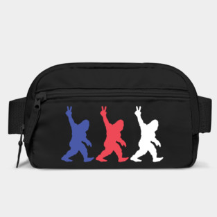 4th of July Bigfoot Sasquatch American Flag Bag