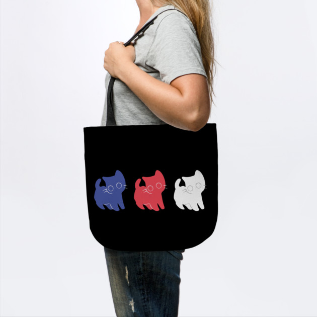 4TH Of July Cats American Flag by Creatifly Graphic Tees