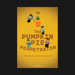 "The Pumpkin Pie Perpetrator" by Marcus Swain, Jake Walsh, & Elizabeth DiPietro, Old Saybrook High T-Shirt