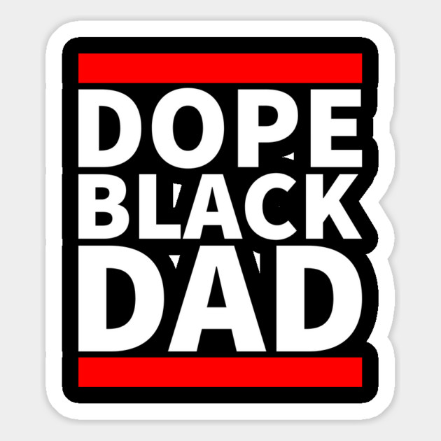 Dope Black Dad 2 Magnet by UrbanLifeApparel