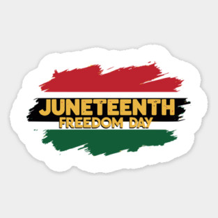 Juneteenth Freedom Day Pan African Magnet