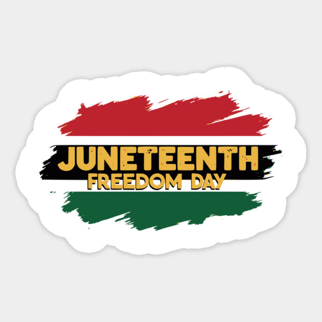 Juneteenth Freedom Day Pan African Magnet by UrbanLifeApparel