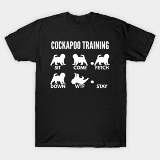 Cockapoo Training Spoodle Tricks T-Shirt