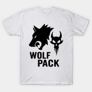 Ironwolf Clan – Wolf Pack Tribal Emblem T-Shirt