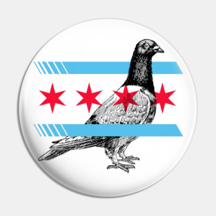 Chicago Pigeons Pin