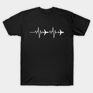 Aviation heartbeat T-Shirt