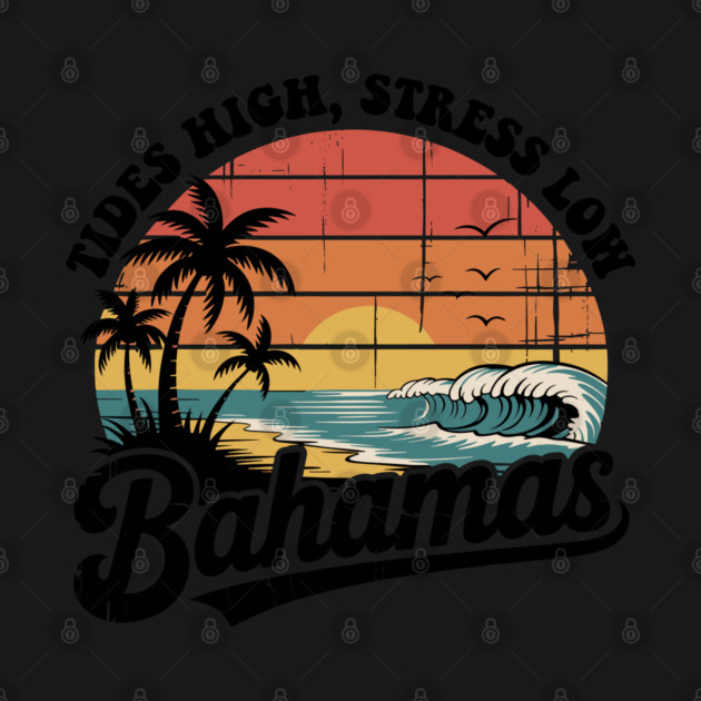 Bahamas Vacation Vintage 80s 70s by JessArty