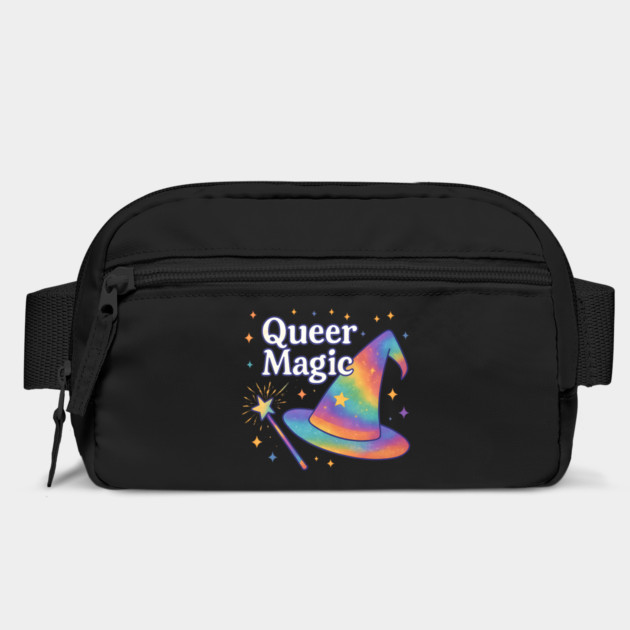 Queer Magic Rainbow Wizard Hat – Pride LGBTQ+ Fantasy Art by WarFX Designs