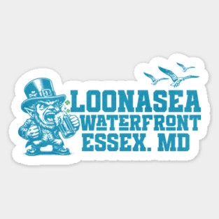 Loonasea Restaurant Waterfront Dock Bar Essex Md Magnet