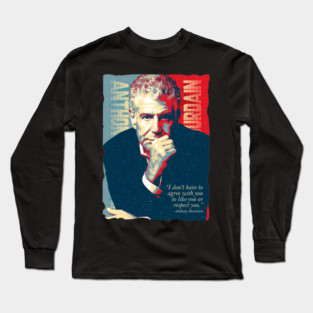 Anthony Bourdain Sarcastic Satire Quotes Long Sleeve T-Shirt