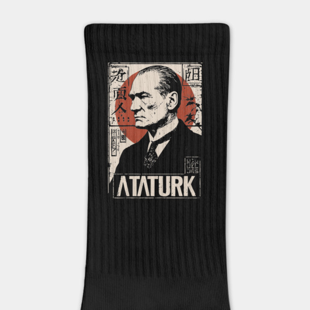 Vintage Atatürk Revolutionary Portrait by TuncGK