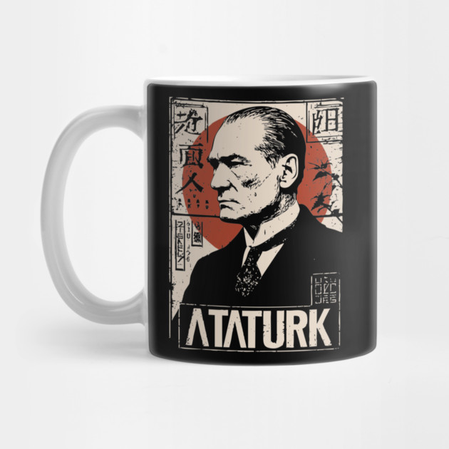 Vintage Atatürk Revolutionary Portrait by TuncGK