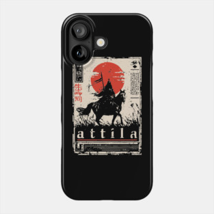 Attila the Hun Warrior Spirit Art Phone Case
