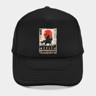 Attila the Hun Warrior Spirit Art Hat
