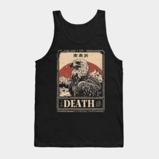Death's Vulture - Vintage Gothic Wildlife Art Tank Top