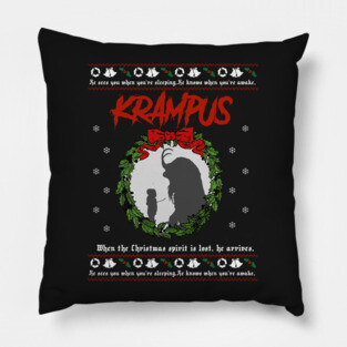 Krampus Pillow