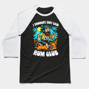 Running Funny Baseball T-Shirt