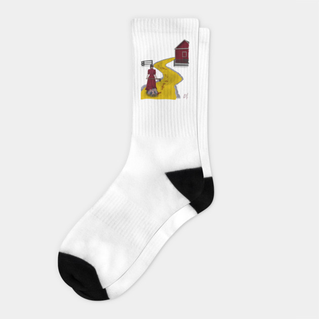 Pearl: Yellow Brick Road Socks by 51Deesigns