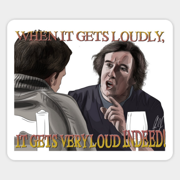 The Trip: It Gets Very Loud Indeed! Magnet by 51Deesigns