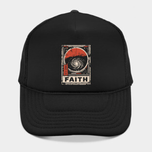 Faith - Vintage Spiritual Galaxy Art Hat