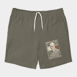 Freud Psychology Pioneer Vintage Portrait Shorts