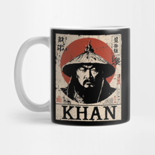 Genghis Khan Conqueror Vintage Art Mug
