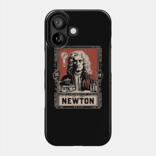 Newton Physics Pioneer Vintage Science Art Phone Case