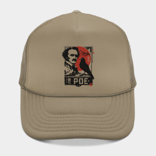 Edgar Allan Poe Gothic Literature Vintage Portrait Hat