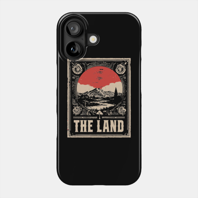 The Land of the Aborigines - Vintage Australian Art Phone Case by TuncGK