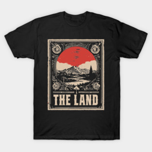 The Land of the Aborigines - Vintage Australian Art T-Shirt