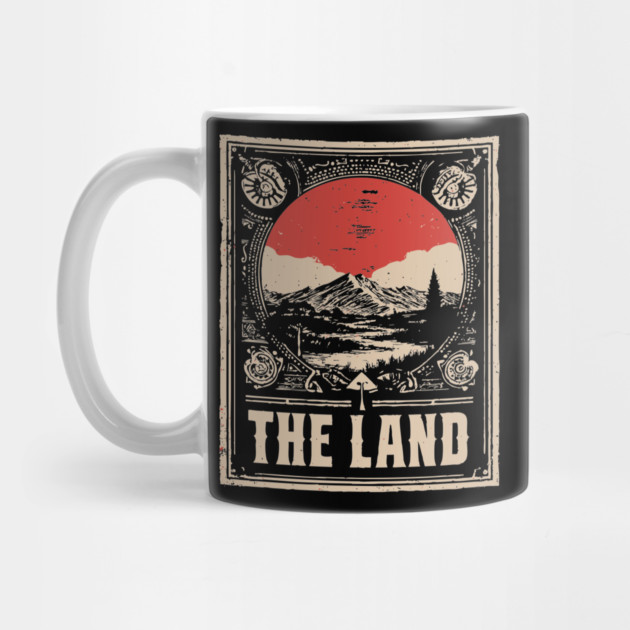 The Land of the Aborigines - Vintage Australian Art by TuncGK