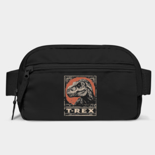 T-Rex Dinosaur - Vintage Jurassic Predator Art Bag