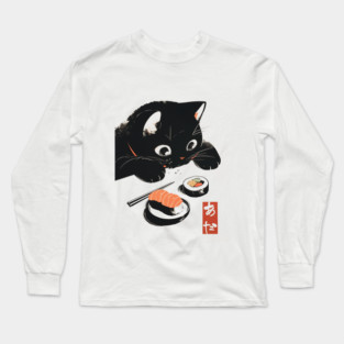 Sushi Cat Long Sleeve T-Shirt